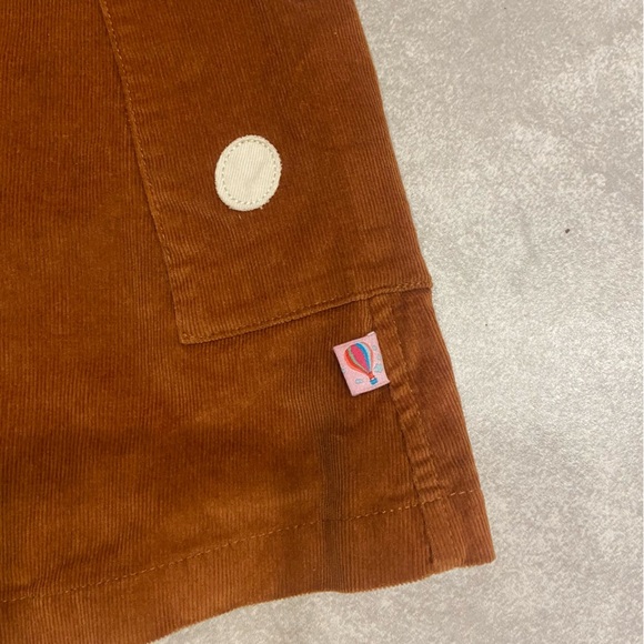 Adventure Wear by Copper Key Girl’s Corduroy Deer Dress Size 5 Brown Overall - Picture 7 of 10